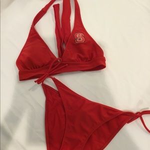NCSU Wolfpack Logo 2-piece Bikini